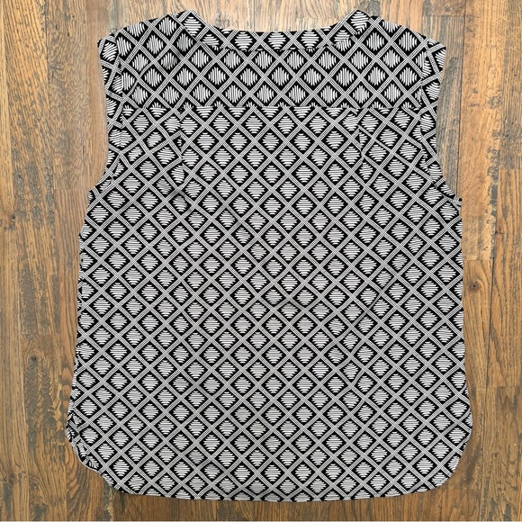 J. Crew Factory Print Sleeveless Top - Picture 5 of 10